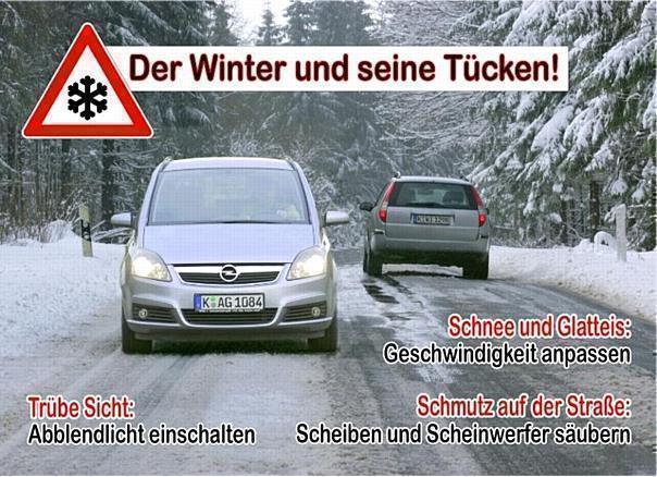 Ratgeber Fahren im Winter